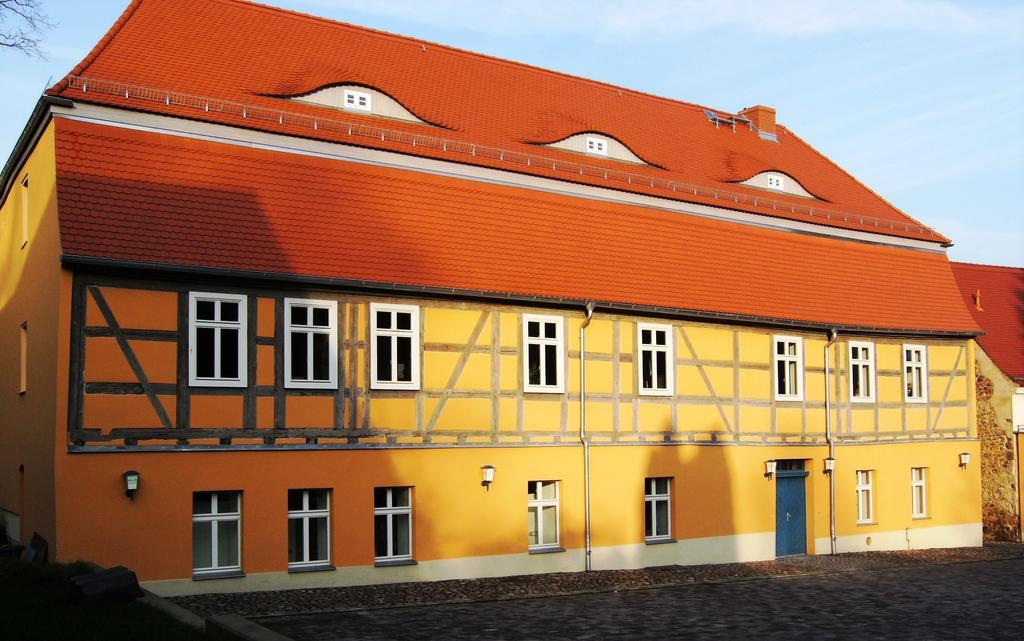 Pension zur Postmeile Belzig Exterior foto